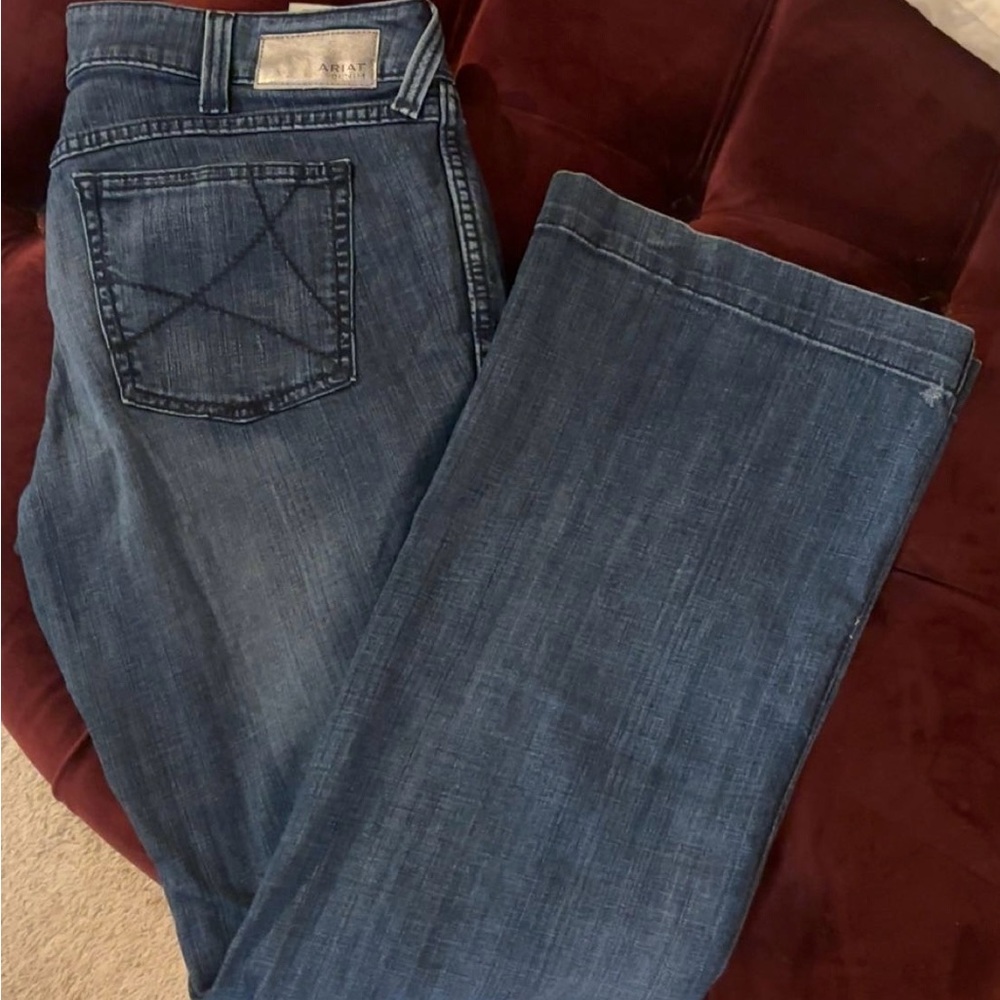 Ariat Women's Flare Leg Blue Jeans